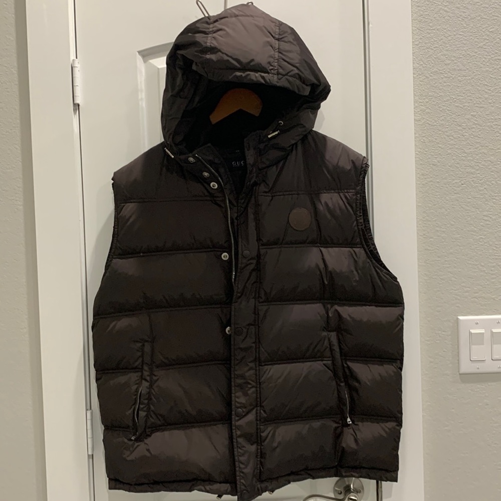 Preowned Gucci Puffer Vest